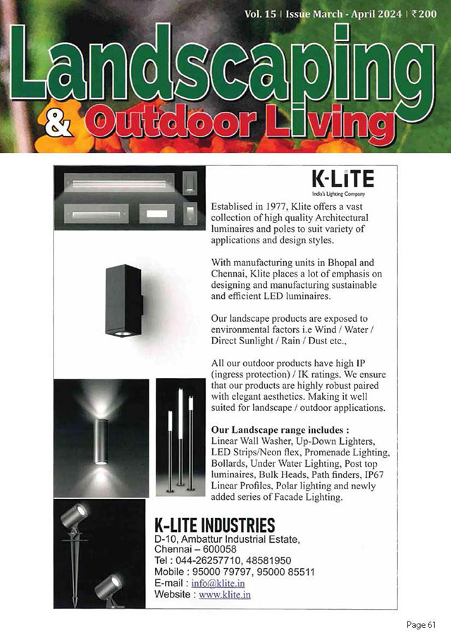 Landscaping & Outdoor Living - March-April 2024
