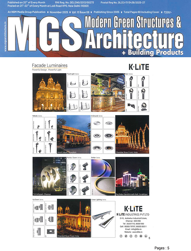 MGS Modern Green Structures & Architecture - 2025